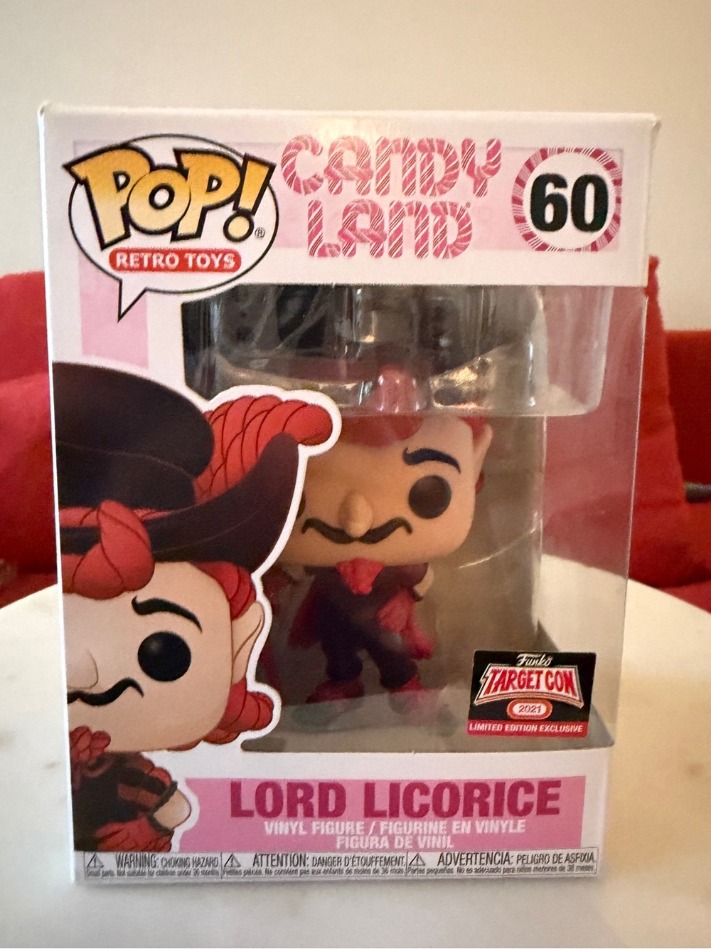 Funko Pop! Candy Land Lord Licorice #60 TargetCon 2021 Exclusive